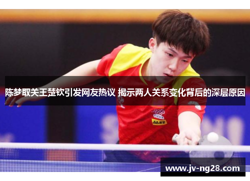 陈梦取关王楚钦引发网友热议 揭示两人关系变化背后的深层原因