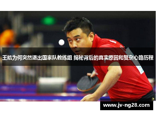 王皓为何突然退出国家队教练组 揭秘背后的真实原因和复杂心路历程